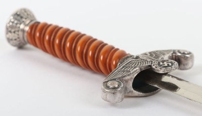 Miniature 3/4 Size Army Officers Dagger by Alcoso, Solingen, - 9
