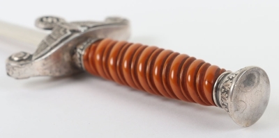 Miniature 3/4 Size Army Officers Dagger by Alcoso, Solingen, - 10