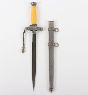 Miniature 3/4 Size German Army Officers Dagger by Alcoso, Solingen - 2