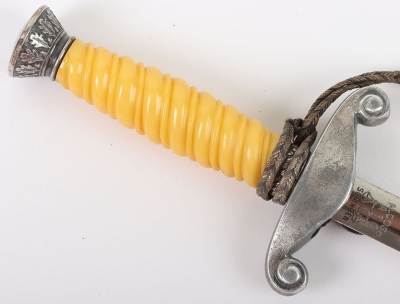 Miniature 3/4 Size German Army Officers Dagger by Alcoso, Solingen - 4