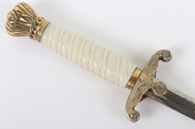 Miniature Army Dagger by E & F Horster, Solingen - 4