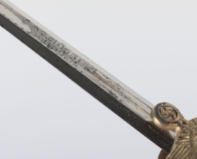 Miniature Army Dagger by E & F Horster, Solingen - 7