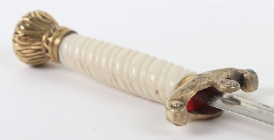 Miniature Army Dagger by E & F Horster, Solingen - 8