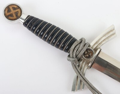 Third Reich 1st Pattern Luftwaffe Dress Dagger by Puma, Solingen - 8