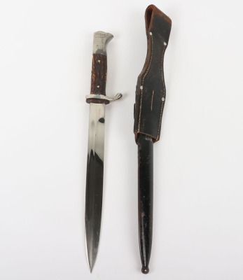 WW2 German Luftwaffe Engraved Parade Bayonet - 3