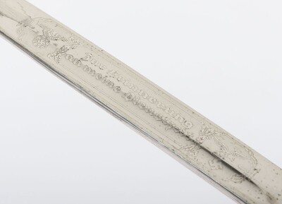 WW2 German Luftwaffe Engraved Parade Bayonet - 8