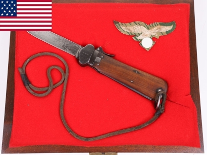 WW2 German Luftwaffe Paratroopers Take Down Model Gravity Knife.