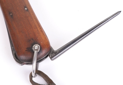 WW2 German Luftwaffe Paratroopers Take Down Model Gravity Knife. - 5
