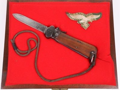 WW2 German Luftwaffe Paratroopers Take Down Model Gravity Knife. - 12