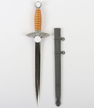 Miniature 2nd Pattern Luftwaffe Officers Dress Dagger by SMF, Solingen
