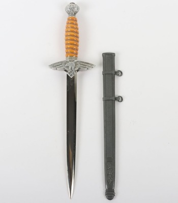 Miniature 2nd Pattern Luftwaffe Officers Dress Dagger by SMF, Solingen - 2