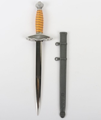 Miniature 2nd Pattern Luftwaffe Officers Dress Dagger by SMF, Solingen - 3