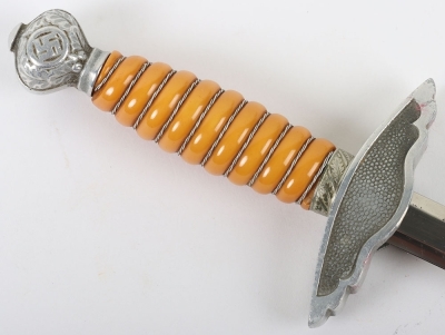 Miniature 2nd Pattern Luftwaffe Officers Dress Dagger by SMF, Solingen - 4