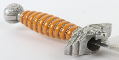 Miniature 2nd Pattern Luftwaffe Officers Dress Dagger by SMF, Solingen - 9