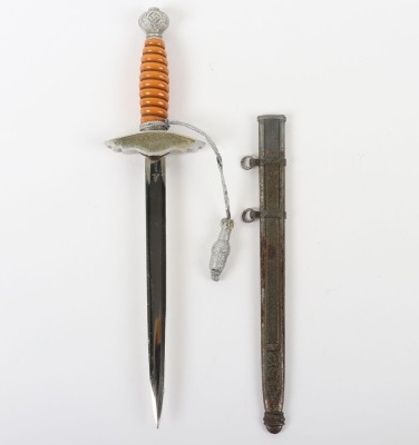 Miniature Luftwaffe 2nd Pattern Dress Dagger by SMF, Solingen with Company Trademark, - 3