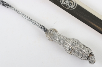 Miniature Luftwaffe 2nd Pattern Dress Dagger by SMF, Solingen with Company Trademark, - 4