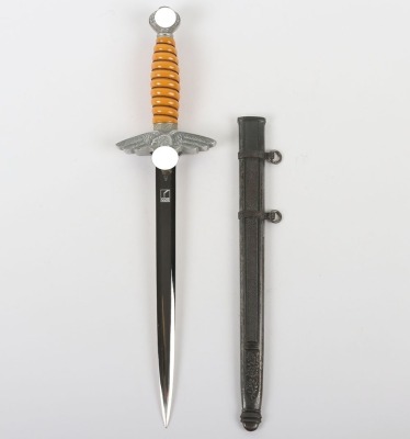 Miniature WW2 German Luftwaffe Dress Dagger by SMF, Solingen
