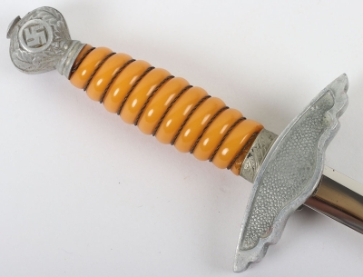 Miniature WW2 German Luftwaffe Dress Dagger by SMF, Solingen - 4