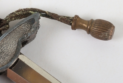 Scarce Variation of Miniature Luftwaffe 2nd Pattern Dress Dagger - 4