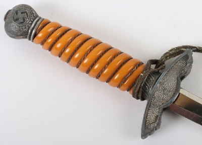 Scarce Variation of Miniature Luftwaffe 2nd Pattern Dress Dagger - 5
