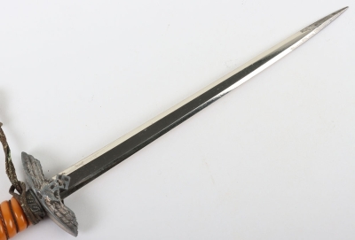 Scarce Variation of Miniature Luftwaffe 2nd Pattern Dress Dagger - 9