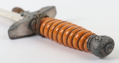 Scarce Variation of Miniature Luftwaffe 2nd Pattern Dress Dagger - 11