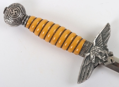 Miniature 2nd Pattern Luftwaffe Dress Dagger by Alcoso, Solingen - 5