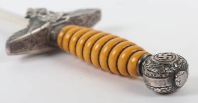 Miniature 2nd Pattern Luftwaffe Dress Dagger by Alcoso, Solingen - 11
