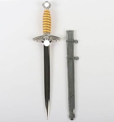 Miniature 2nd Pattern Luftwaffe Dress Dagger by SMF, Solingen