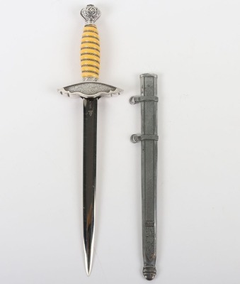Miniature 2nd Pattern Luftwaffe Dress Dagger by SMF, Solingen - 3
