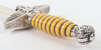Miniature 2nd Pattern Luftwaffe Dress Dagger by SMF, Solingen - 10