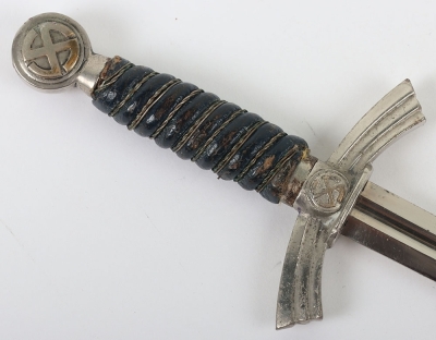 Miniature Luftwaffe Officers Sword by Alcoso, Solingen, - 4