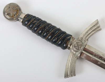 Miniature Luftwaffe Officers Sword by Alcoso, Solingen, - 5
