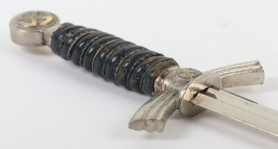 Miniature Luftwaffe Officers Sword by Alcoso, Solingen, - 10