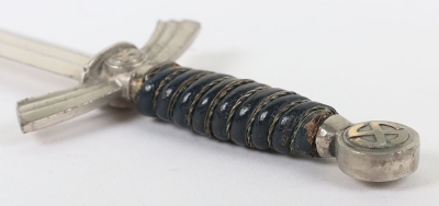 Miniature Luftwaffe Officers Sword by Alcoso, Solingen, - 11