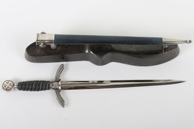 Miniature Luftwaffe Officers Sword by Alcoso on Propeller Base - 2