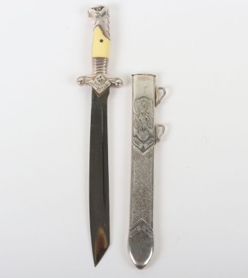 Miniature RAD Labour Service Officers Dagger - 2