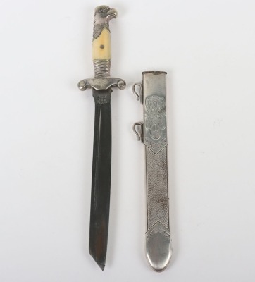 Miniature Third Reich RAD Officers Dagger by Alcoso, Solingen - 3