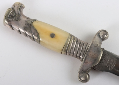Miniature Third Reich RAD Officers Dagger by Alcoso, Solingen - 4