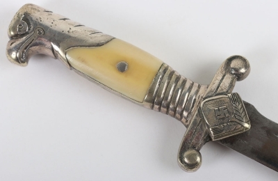 Miniature Third Reich RAD Officers Dagger by Alcoso, Solingen - 5