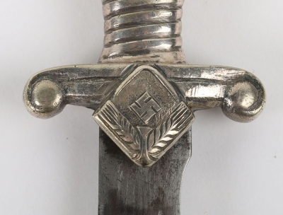 Miniature Third Reich RAD Officers Dagger by Alcoso, Solingen - 6