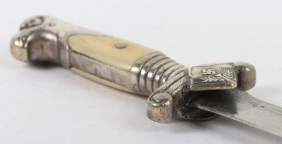 Miniature Third Reich RAD Officers Dagger by Alcoso, Solingen - 10