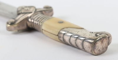 Miniature Third Reich RAD Officers Dagger by Alcoso, Solingen - 11