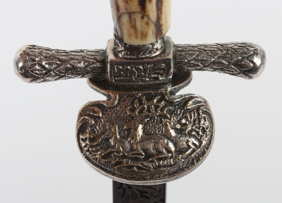 Rare Miniature Hunting Dagger by Alcoso, Solingen - 8