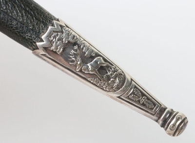 Rare Miniature Hunting Dagger by Alcoso, Solingen - 11