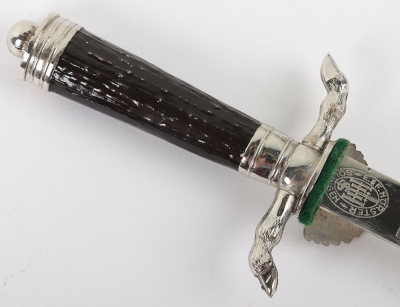 Miniature Third Reich Hunting Dagger by E & F Horster, Solingen - 4