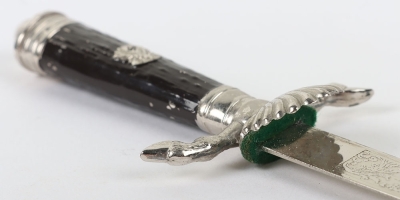 Miniature Third Reich Hunting Dagger by E & F Horster, Solingen - 10