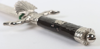Miniature Third Reich Hunting Dagger by E & F Horster, Solingen - 11