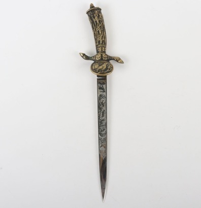 Miniature Hunting Dagger Letter Opener by Carl Eickhorn