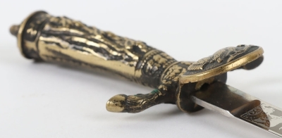 Miniature Hunting Dagger Letter Opener by Carl Eickhorn - 9